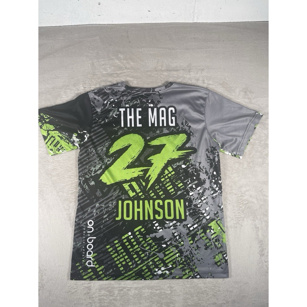 On Board Apparel 27 Feet Cornhole Magazine Competiton Shirt Men's L‎ - Picture 4 of 7